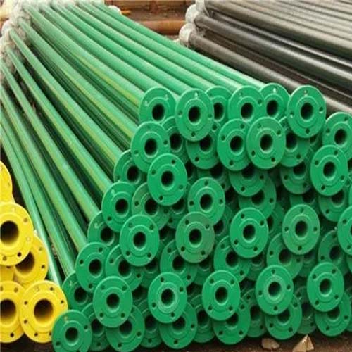 自贡涂塑钢管施工案例